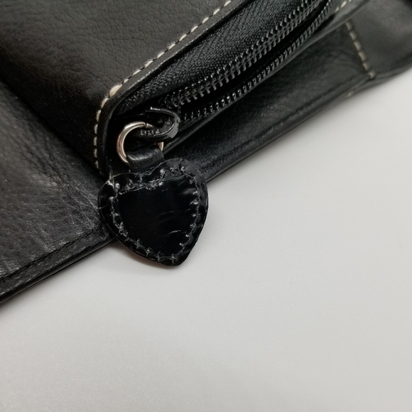 Brighton black croc embossed wallet - Picture 6 of 8